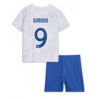 Dětský Fotbalový dres Francie Olivier Giroud #9 MS 2022 Venkovní Krátký Rukáv (+ trenýrky)